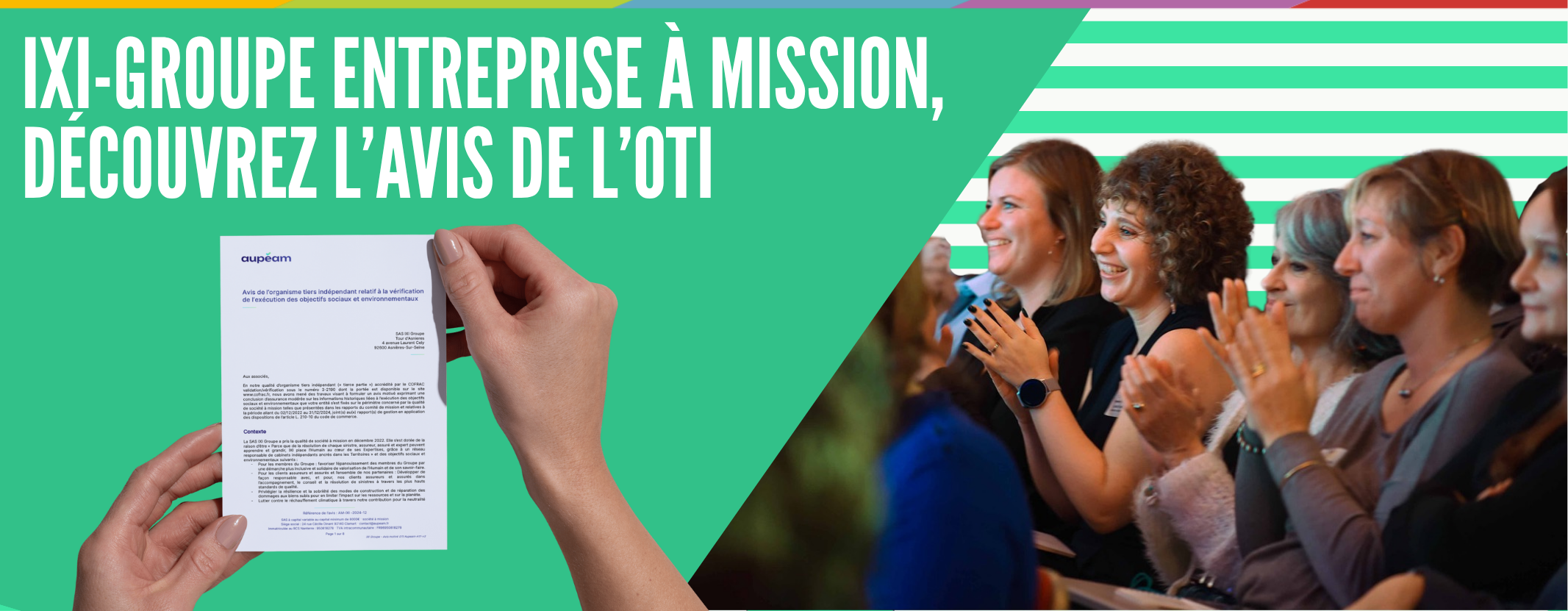 IXI-Groupe Entreprise à mission, Découvrez l'avis de l'OTI